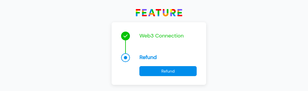 Last step before getting refunded